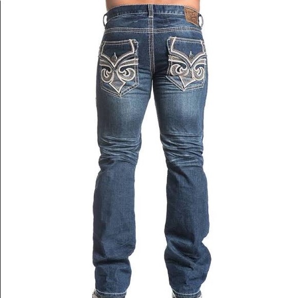 🆕Affliction Jeans -Blake Fleur Frisco Men’s Jeans - Picture 2 of 10
